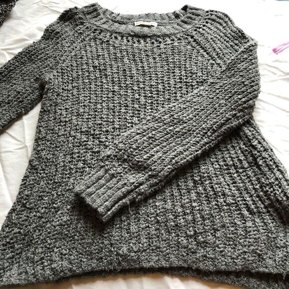 Aeropostale Pullover Sweater Gray XS - Picture 6 of 6